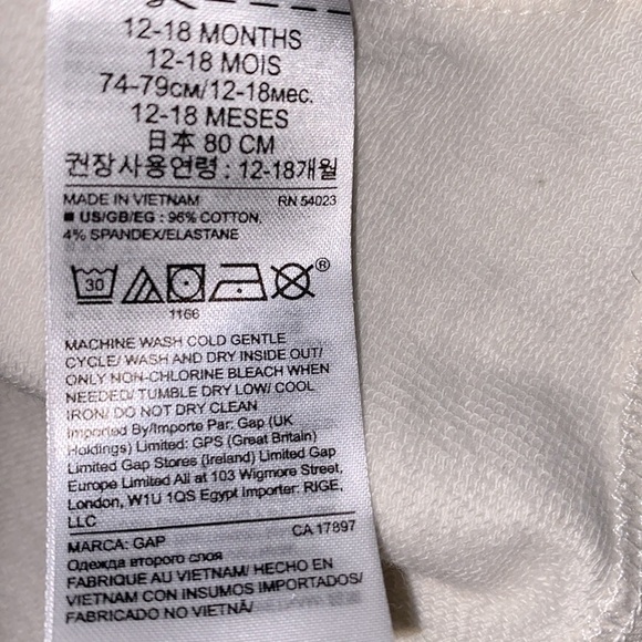 Baby Gap dress bow print size 12-18 months - Picture 5 of 6